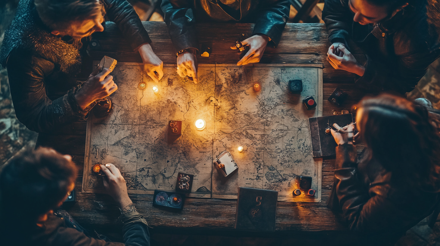 Відкрийте магію настільних рольових ігор: ваш квиток у світ нескінченних пригод